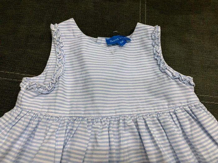 Robe 6 mois à rayures Bout'chou neuve - photo numéro 3