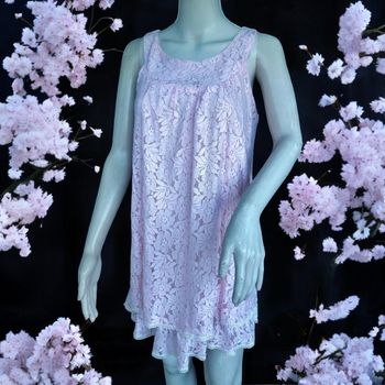 PATTY MOON - ROBE OU TUNIQUE FEMME BOHÈME CHIC DÉTAILS VOLANTS & GUIPURE M/L