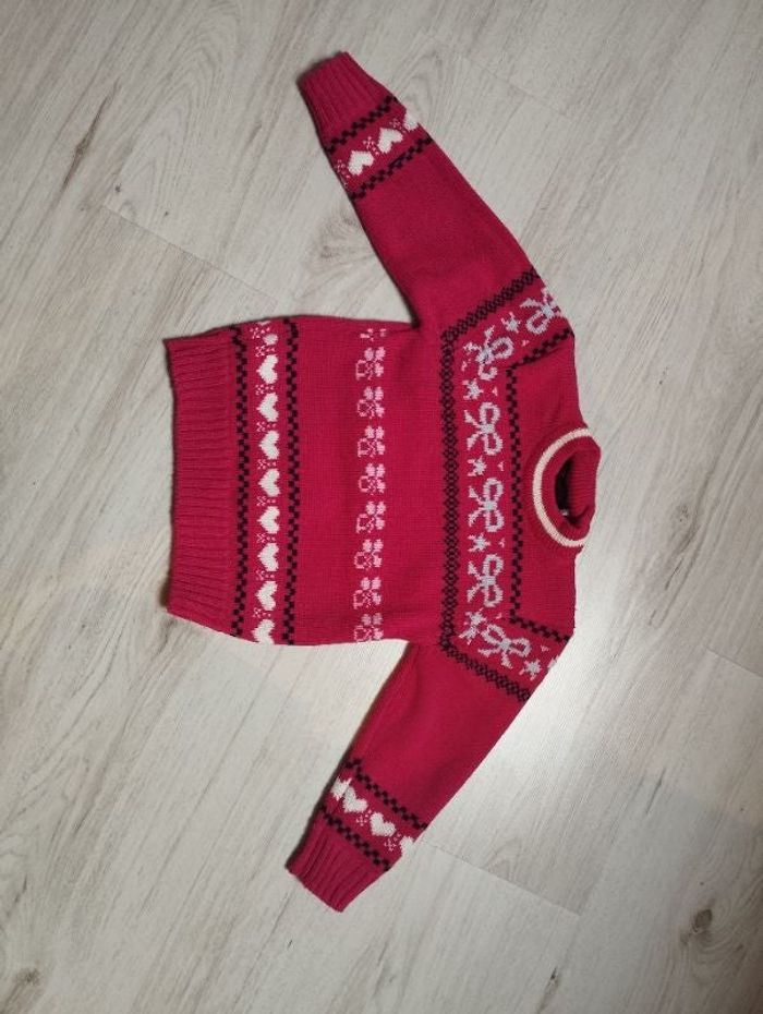 Pull hiver fille 6/7 ans