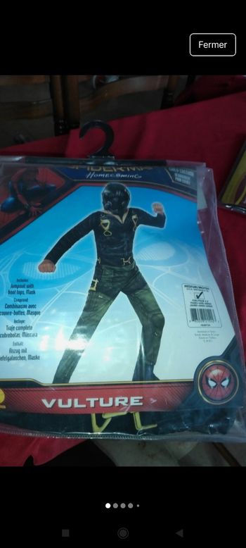 Déguisement garçon Marvel neuf