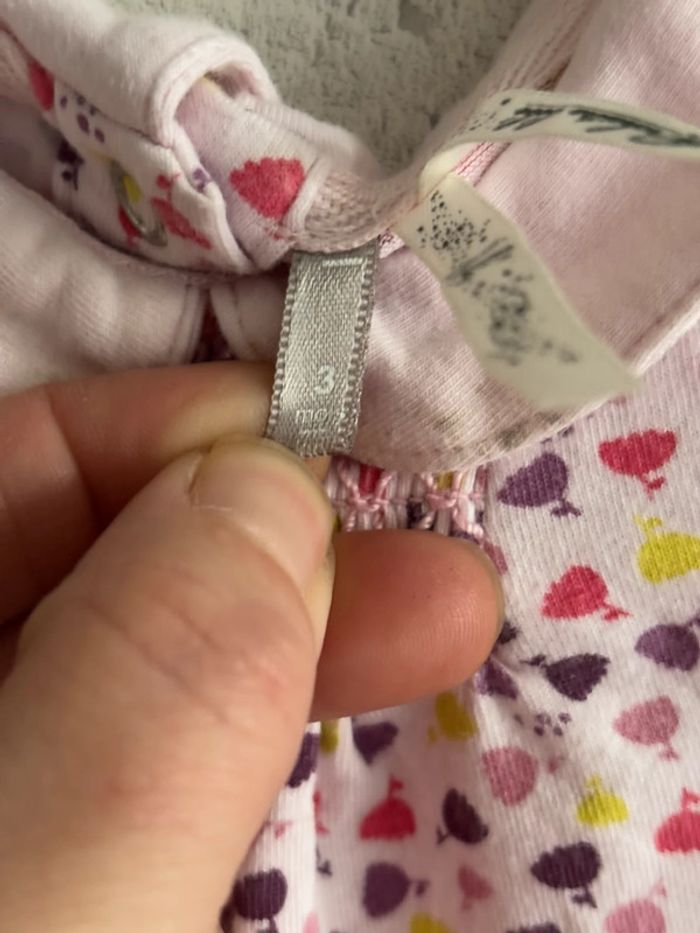 Ensemble robe et body orchestra taille 3 mois - photo numéro 6