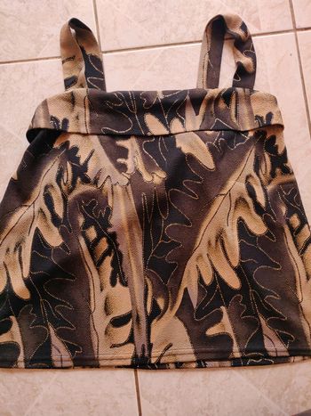 Débardeur vintage y2k 2000 motif vintage