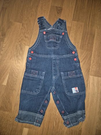 Salopette jeans taille 9 mois