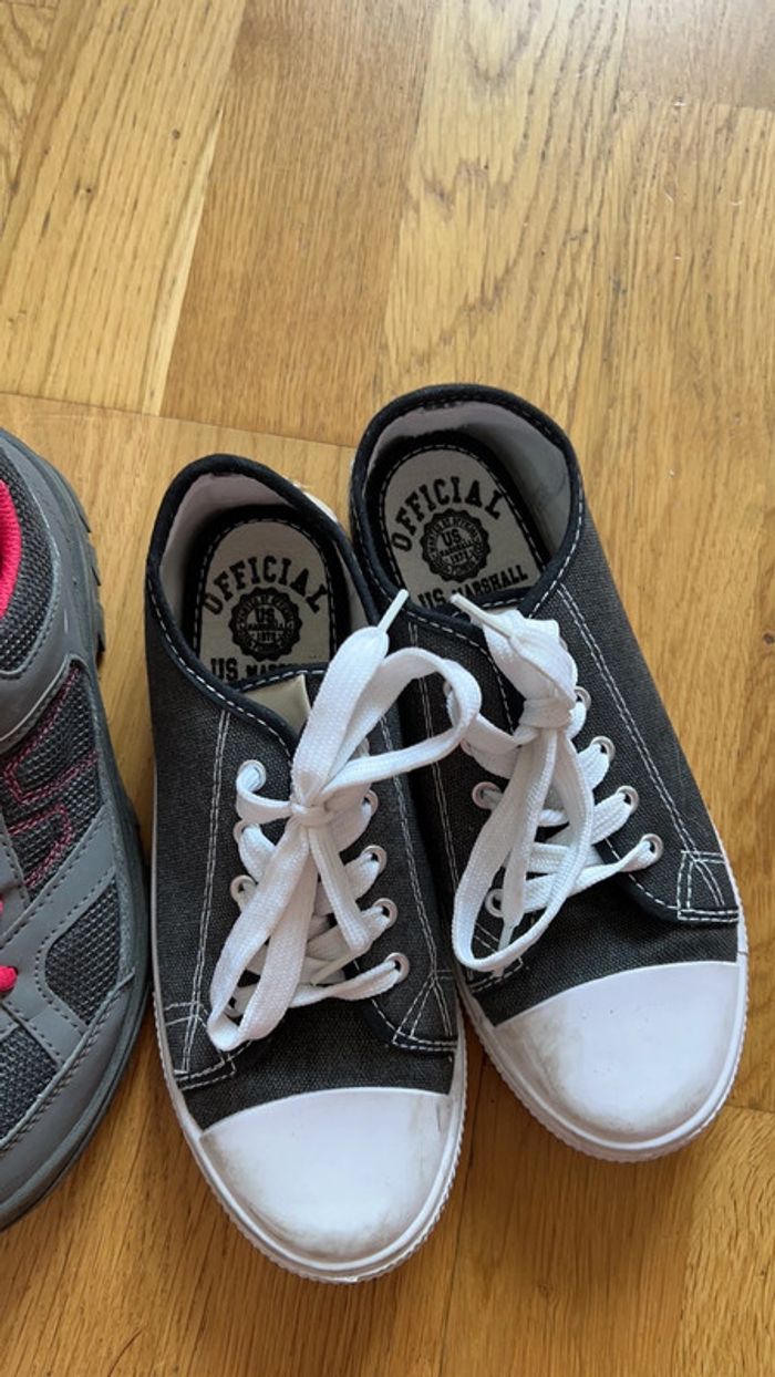Lot de 3 paires de baskets fille 35 - photo numéro 19