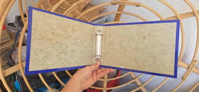 Classeur fiche bistrol bleu rouge jaune noir - photo numéro 3