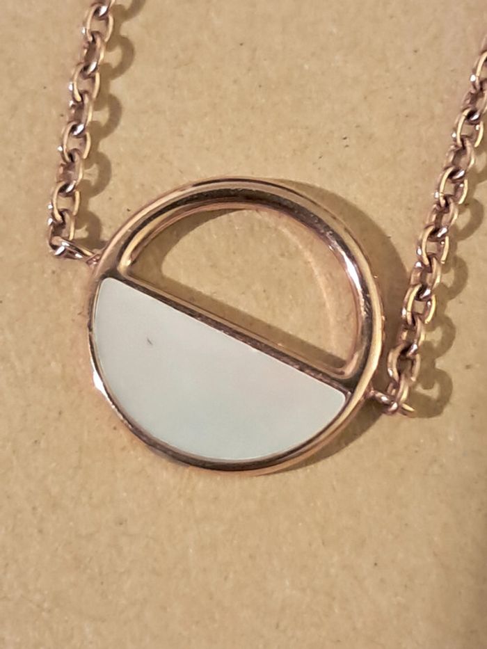 Bracelet en acier doré et nacre Skagen - photo numéro 3