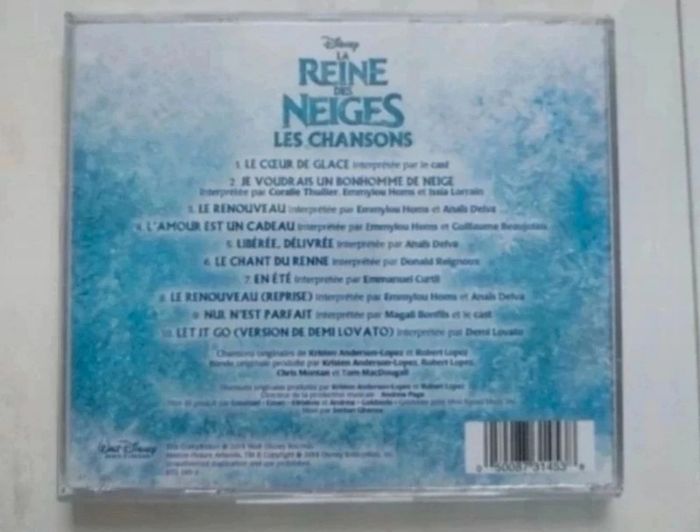 CD la reine des neiges - photo numéro 5