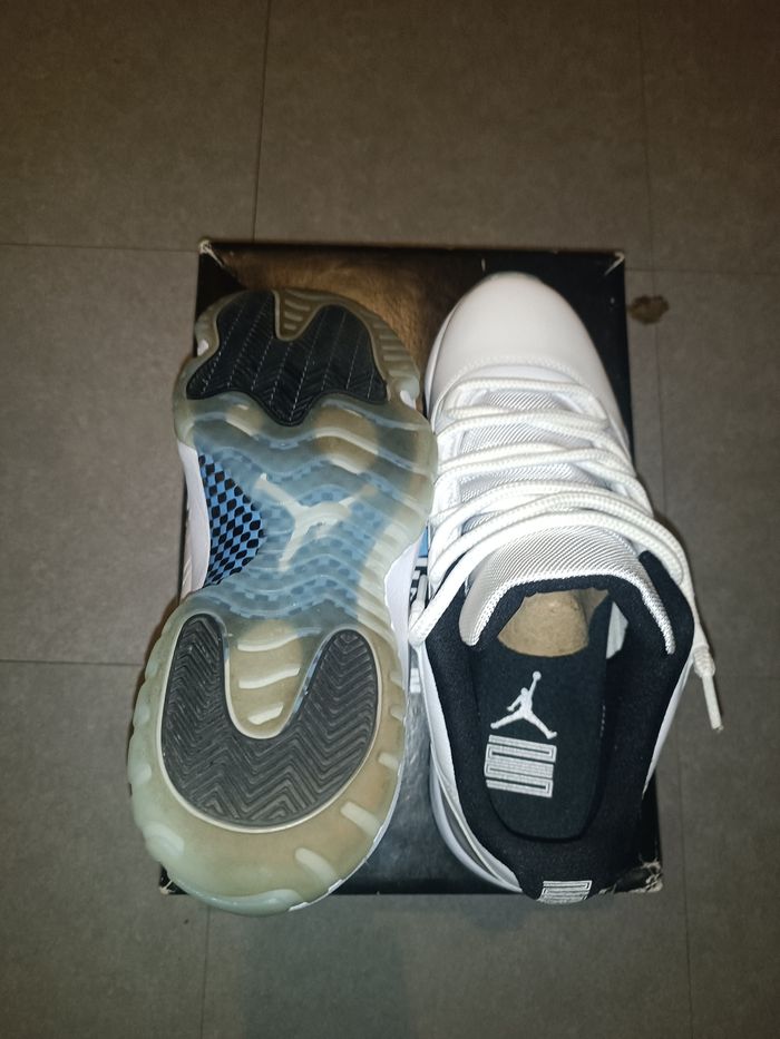 Jordan 11 rétro low blanche - photo numéro 5