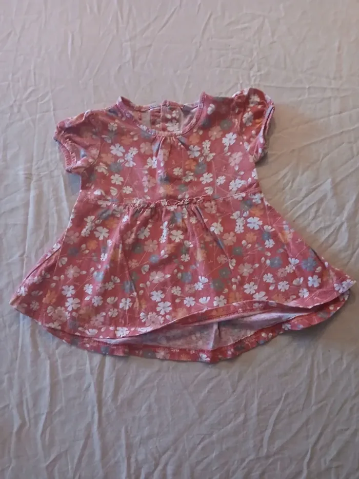 Robe manches courtes 12 mois - photo numéro 2