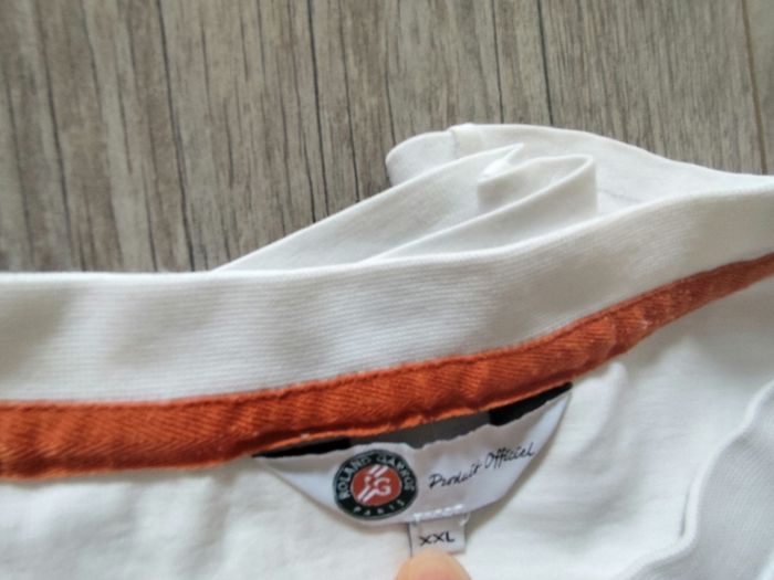 Tee shirt Roland Garros homme xxl ki - photo numéro 3