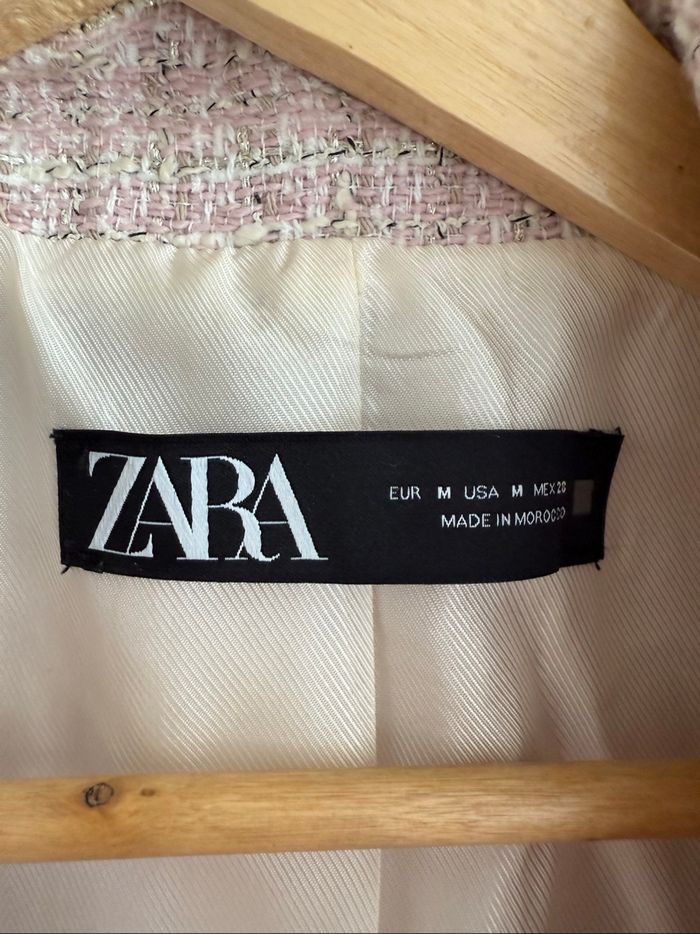 Blazer rose Zara taille 38 M - photo numéro 10