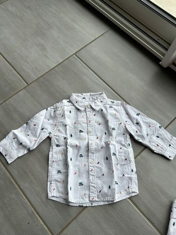 Chemise de Noël garçon 12 mois