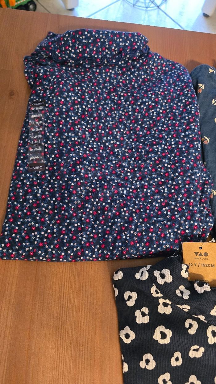 Neufs (non portés)🏷🤩😍⚘️ teeshirts 12 ans fille🤩😍🩷 - photo numéro 8