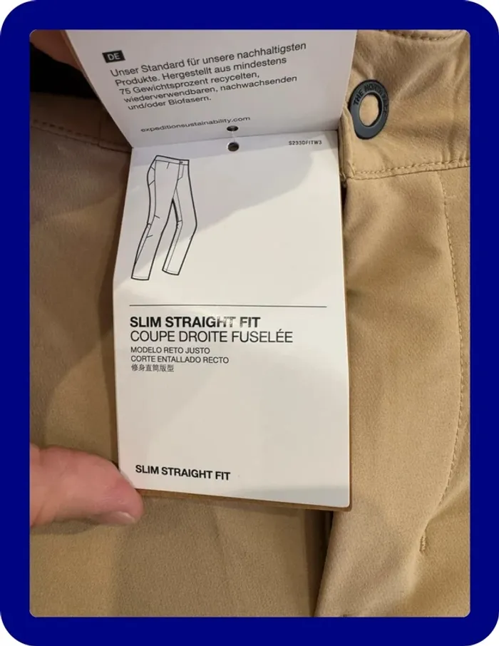 Pantalon de randonnée The North Face beige Taille L/42 - photo numéro 5