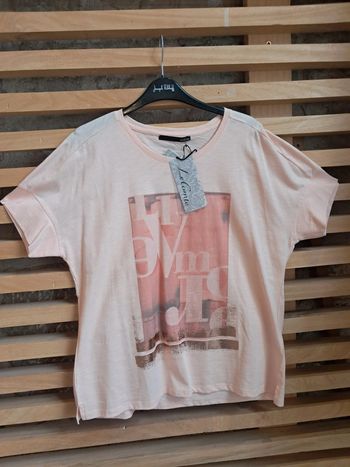 Leconte haut tee-shirt été T.44 neuf