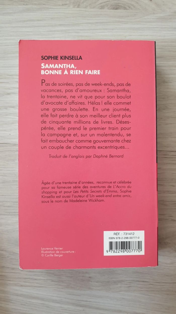 Livre Samantha, bonne à rien faire - photo numéro 2