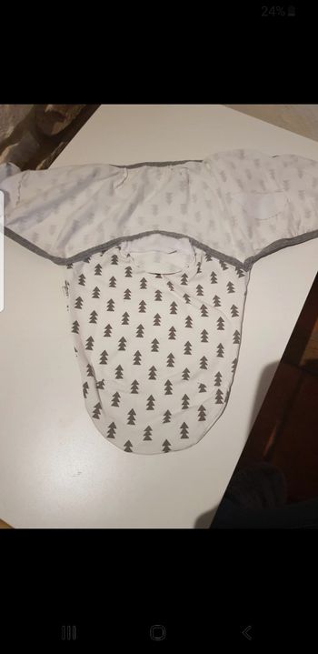 Couverture enveloppante bébé