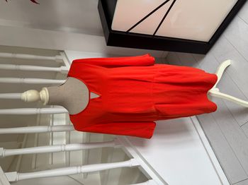 Robe Sud Express rouge orangée