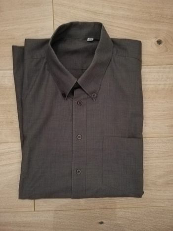 Chemise grise homme
