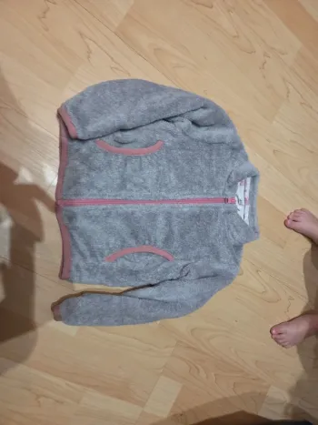 Veste grise 3ans fille