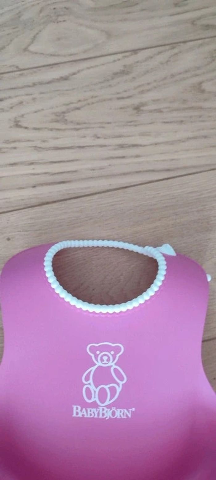 Bavoir babybjorn rose - photo numéro 3