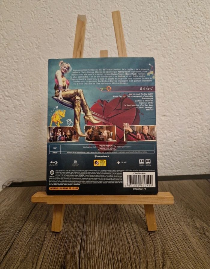 🎬 Blu-ray Birds of Prey Harley Quinn 🎬 - photo numéro 2