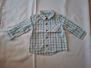 Chemise à carreaux garçon 18 mois
