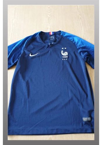 Tshirt sport enfant Nike FFF S bleu