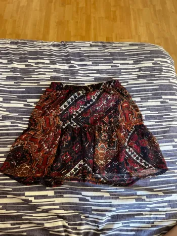 Jupe courte motif