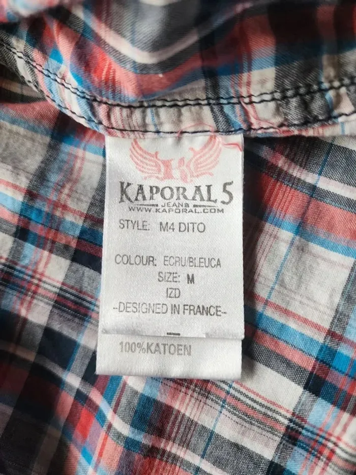🌸Chemise a carreaux Kaporal Taille 38🌸 - photo numéro 8