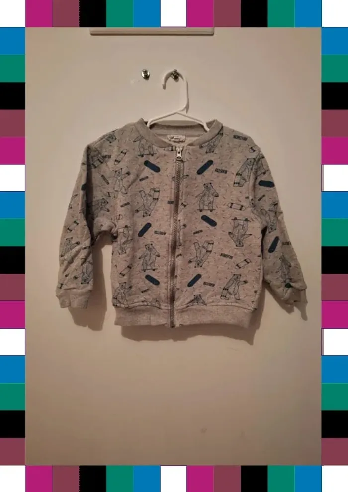 Veste zippé 5 ans
