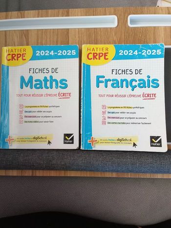 Fiches de maths et de français 