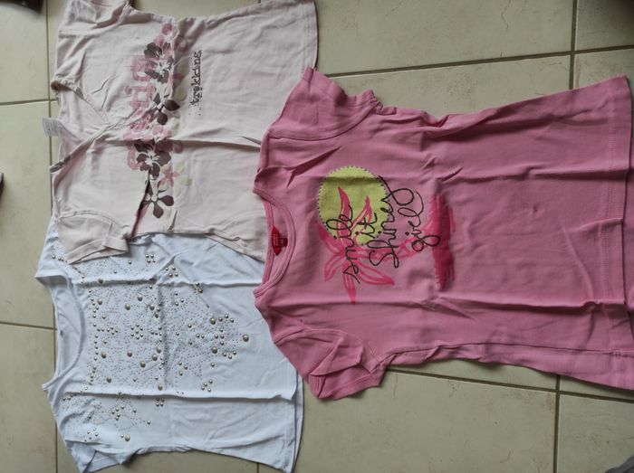 Lot 3 tee shirt été fille 14 ans