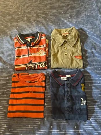 Lot t-shirt manches longues 6 ans