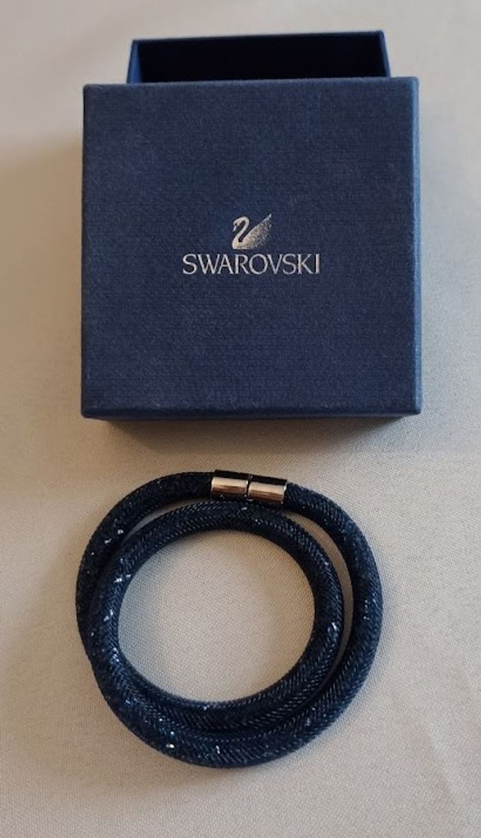 Magnifique et Chic Bijou Swarovski 2-en-1 ! Bracelet et collier ras du cou - photo numéro 4