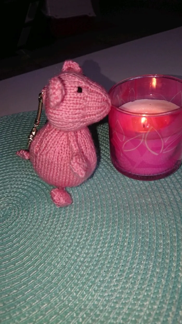 Porte clés " cochon" - photo numéro 3