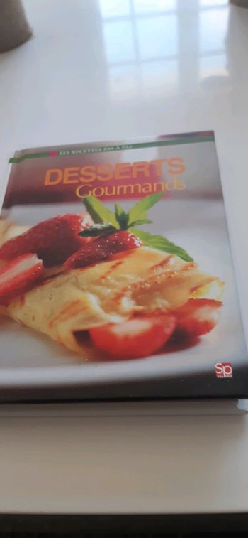 Livre de recette desserts gourmands