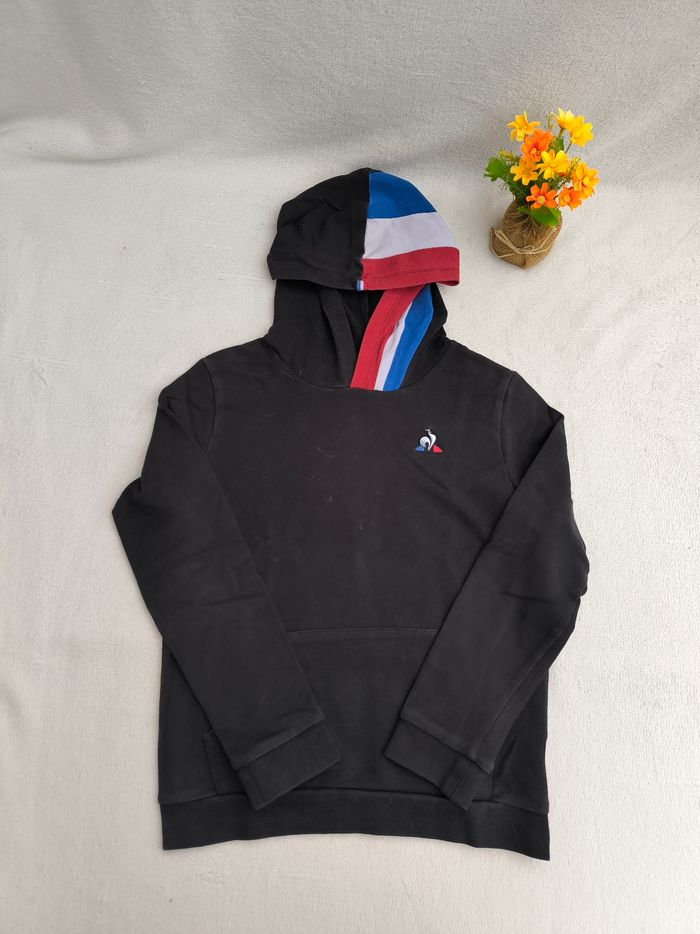 Sweat à capuche mixte Le Coq Sportif 10 ans