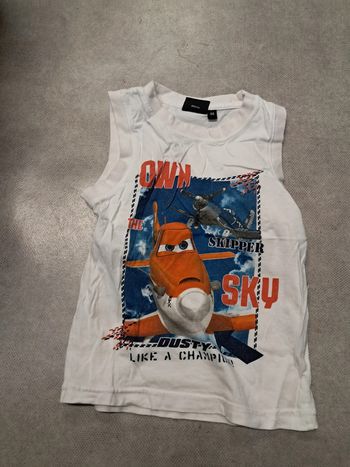 tee shirt débardeur garcon 4 ans disney planes
