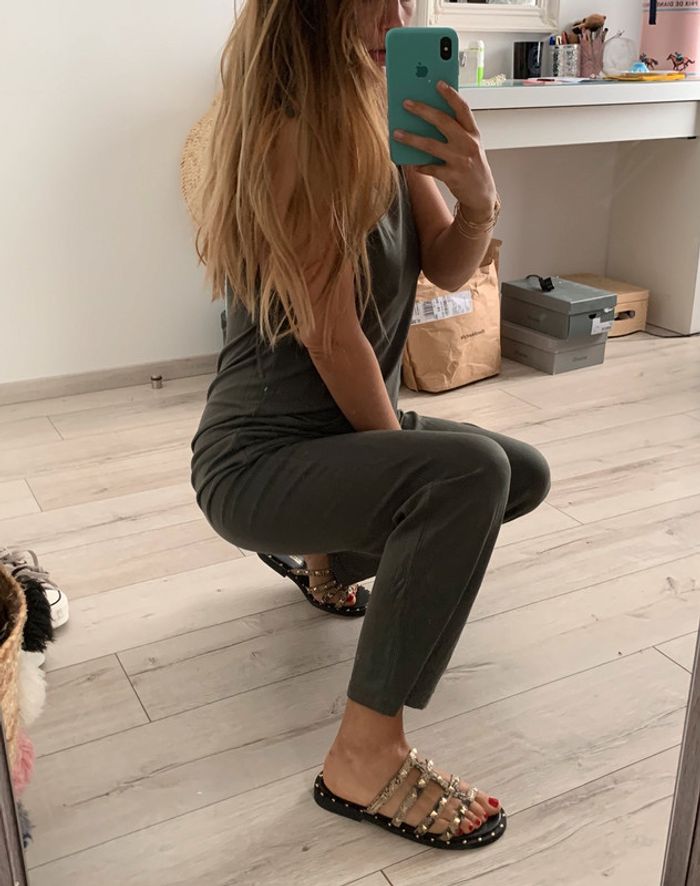 Combi grenouillère ASOS kaki🌿 - photo numéro 2