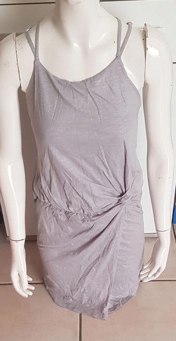 Robe portefeuille à fines bretelles