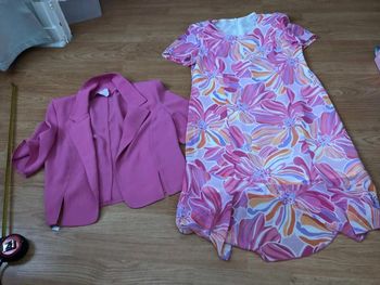 Ensemble rose vintage