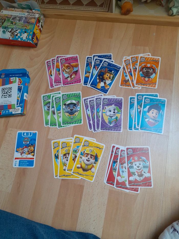 Jeu de famille 4 en 1 pat patrouille paw patrol - photo numéro 2