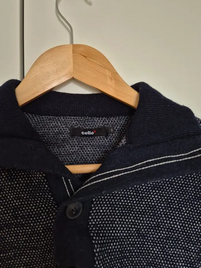 Pull Celio man homme Taille S bleu marine manches longues - photo numéro 2