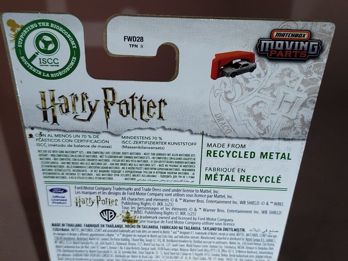 Matchbox 1962 Ford Anglia Harry Potter Moving Parts - photo numéro 7