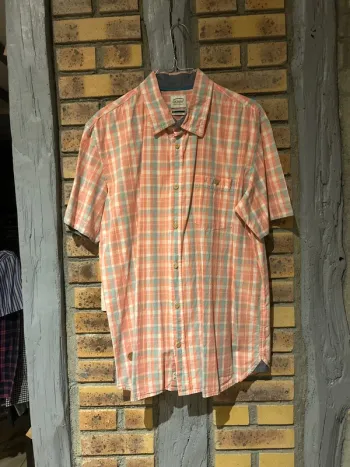 Chemise à carreaux manches courtes homme, oxbow, taille L