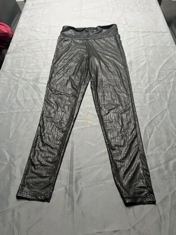 Pantalon legging effet python