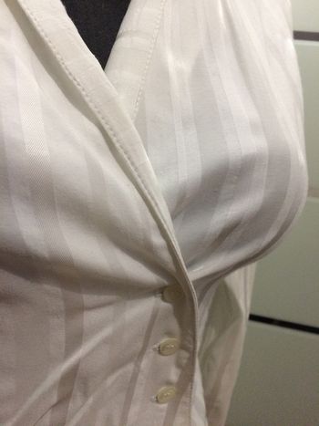 Chemisier blanc t 42 Etam