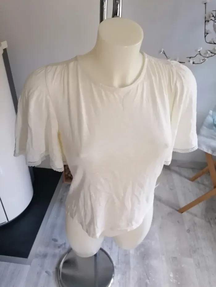 Tee-shirt /blouse camaïeu S