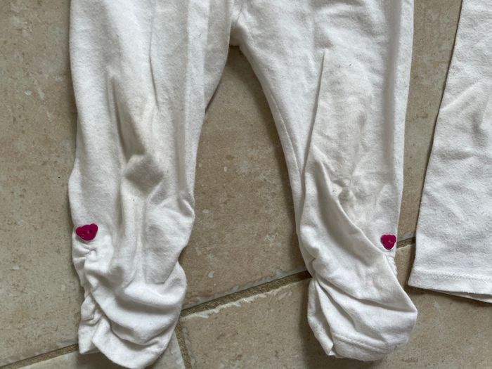 Lot de 2 t-shirts manches courtes et 2 leggings - photo numéro 5